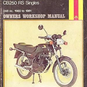 Honda CB250 RS SINGLES (1980-81) Haynes Workshop Manual 732 (PRE-OWNED)