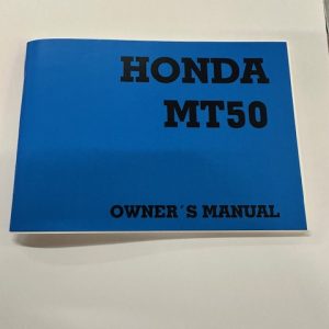 HONDA MT50 OWNERS HANDBOOK ( REPRODUCTION OF ORIGINAL BOOK ON HOW TO USE & MAINTAIN)