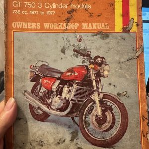 SUZUKI GT750 3 Cylinder Models (1971-77) HAYNES WORKSHOP MANUAL 302 (PRE-OWNED)