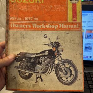 SUZUKI GS1000 FOURS (1977-on) HAYNES WORKSHOP MANUAL (PRE-OWNED)