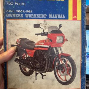 KAWASAKI Z750 FOURS GPZ, KZ, Z  (1980-82) HAYNES MANUAL 574 (PRE-USED)