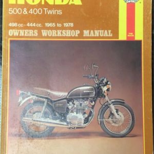 Honda CB500T & 450T (1965-78)  Twins Haynes manual 211 (pre-owned)