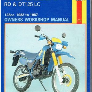 YAMAHA RD125LC, YAMAHA DT125LC (1982-87) HAYNES WORKSHOP MANUAL 887 (PRE-OWNED)