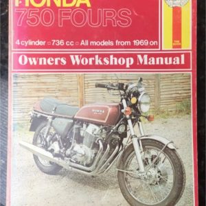 HONDA CB750 FOURS 736cc ALL SOHC MODELS (1969-79) HAYNES WORKSHOP MANUAL 131 (PRE-OWNED)