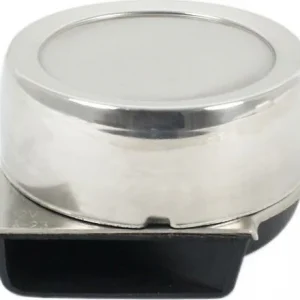 HONDA CB750K ETC Deluxe Chrome Horn, 12 Volt, 3 1/4" Diameter, 100 Decibel.
