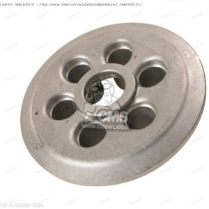 YAMAHA R6, YZF600R6, FZ6-N (2004-08) CLUTCH PRESSURE PLATE GENUINE 5EB-16351-01