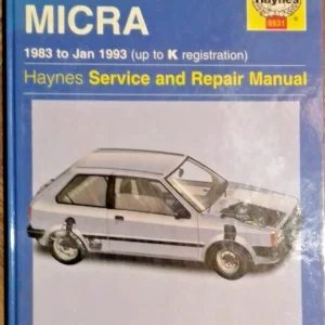 NISSAN MICRA (1983-93) PETROL HAYNES WORKSHOP MANUAL 0931 (PRE-OWNED) HARD BACK