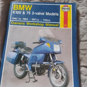 BMW K75, BMW K100 (1983-93) Haynes Workshop Manual 1373 (PRE-USED)