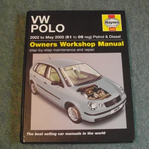 VW POLO PETROL & DIESEL (2002-05) WORKSHOP MANUAL 4608 (PRE-OWNED) HARD BACK!