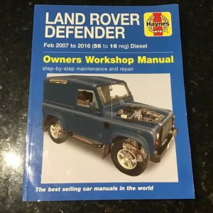 LAND ROVER DEFENDER DIESEL (2007-2016) WORKSHOP MANUAL 6398 (PRE-OWNED)