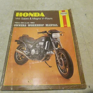 HONDA V45 SABRE (VF750 S) & MAGNA V-FOURS 750cc (1982-on) HAYNES WORKSHOP MANUAL 820 (PRE-OWNED)