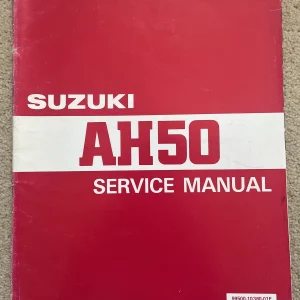 SUZUKI AH50 ADDRESS GENUINE SERVICE MANUAL PART NUMBER 99500-10360-01E PRE-USED