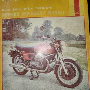 Moto Guzzi 750 850 1000 V Twins 748/844/949cc (1974-78) HAYNES MANUAL 339 (PRE-OWNED)
