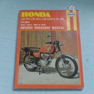 HONDA CB100, CL100, CB125, CL125 (1970-76) HAYNES WORKSHOP MANUAL 188 (PRE-OWNED)