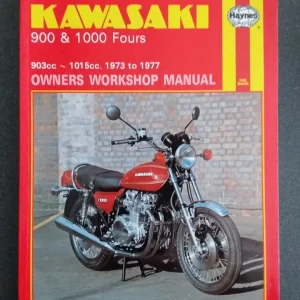 KAWASAKI Z900, KAWASAKI Z1000 FOURS (1972-77) HAYNES MANUAL 222 (PRE-USED)