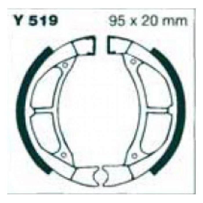 Y519 SA50 PASSOLA, CG50 JOG, CY50 JOG IN, CA50 SALIENT, LC50 BOP, MS50, YJ50R, YV50, EC03 BRAKE SHOES - Image 3