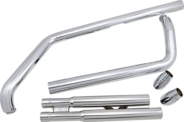 KAWASAKI VN1500, VN1600, SUZUKI M95, VZ1600 COBRA Speedster Slashdown Exhaust System