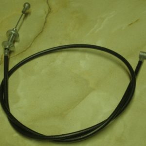 BSA B31/B32/B33/B34 (1956-57) ball nipple, and A7 (1956-57) FRONT BRAKE CABLE Outer Length: 33" P/No 42-8670