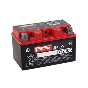 BTZ10S SLA (WC) BS Factory Activated Battery (YTZ10S/ETZ10BS) SEALED FOR LIFE BATTERY 12V 8.6-9AH 190A (EN) YTZ10S