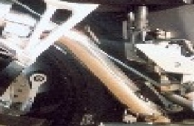 HONDA VFR800 FW-FY RC46A-D (1998-03) HI-LEVEL SILENCER (LINK PIPE ONLY) IN STAINLESS STEEL