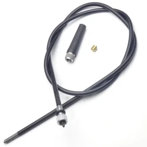 LAMBRETTA SPEEDO CABLE COMPLETE – FOR ITALIAN SPEEDOS – BLACK (SEE MODEL LIST)