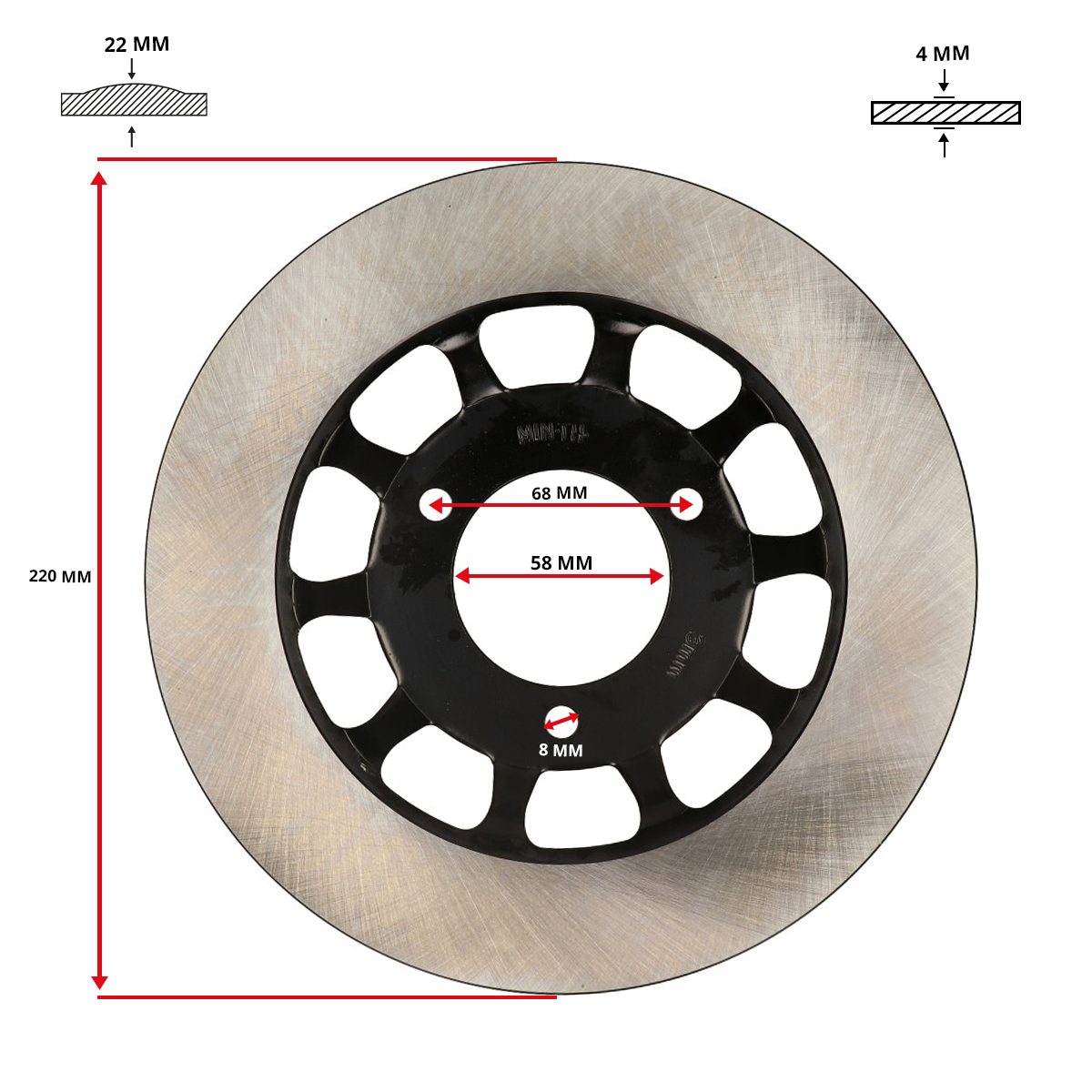 FRONT BRAKE DISCS