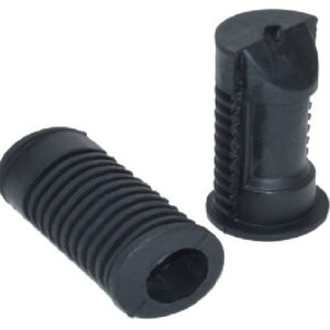 HONDA MB50, MB5, H100S, MB100, MB80 FOORTEST RUBBERS 50661-166-000 (PAIR) MMP15065