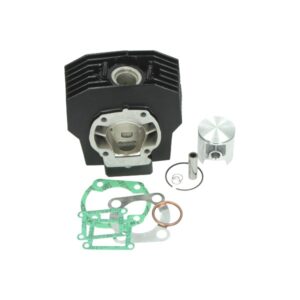 HONDA MT80, HONDA MB80, HONDA MTX80 BIG BORE 125cc 57mm KIT by Athena (Aluminum Nikasil) Black Finish 7 Finns