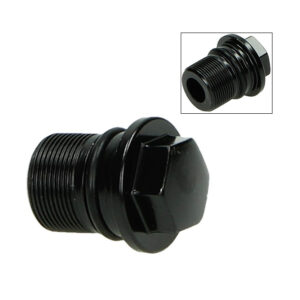 HONDA MB50, MB5, MB80 FRONT FORK LEG TOP BOLT 90123-166-003 (BLACK) MMP11210 (EACH)