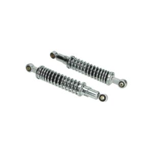 HONDA MT50, HONDA MB50 REAR SHOCK ABSORBERS 310mm Long (Chrome) (PAIR) MMP11224