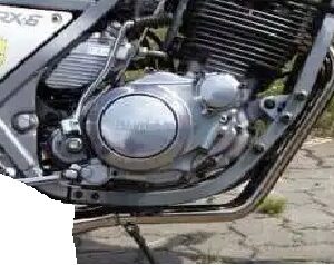 YAMAHA SRX600 (TWIN SHOCK MODEL) (1985-97) PREDATOR EXHAUST DOWNPIPES & COLLECTOR WITH 50.8 (2") OUTLET IN S/STEEL