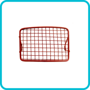 HONDA MT50, HONDA MTX50, HONDA SH50, CAMINO, TOMOS Headlight grille square 17cmx12cm RED MMP1079
