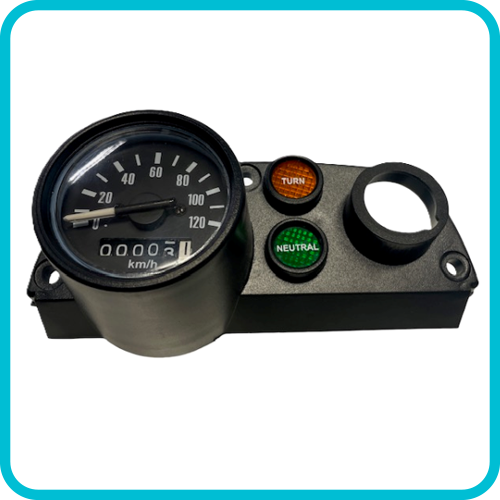 HONDA MT50S, MT80S Cockpit (Complete) with 120 km Counter Clock 37205-167-008 (YOU CAN SWOP OVER YOUR ORIGINAL INNER SPEEDOMETER) MMP5842