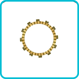SUZUKI AP50, A50P, AS50, RB50, RV90, TC90, TM75, TS75, TS50 71-74, TS90, A100, TC100, TS100 73-77, CLUTCH CORK FRICTION PLATE SET OF 4 (THE CORRECT 12 PEG TYPE PLATES) 21441-12000/21441-42G00 MMP303210H