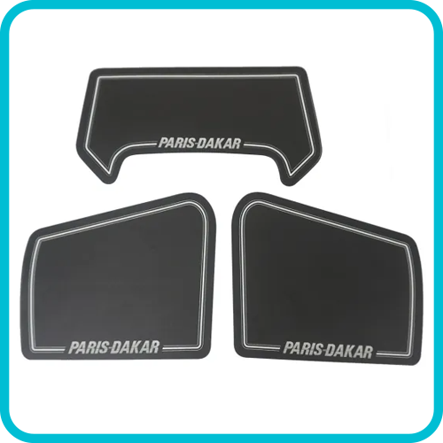 HONDA MT50, MT80 Sticker set Honda MT50 Paris Dakar black MMP19501
