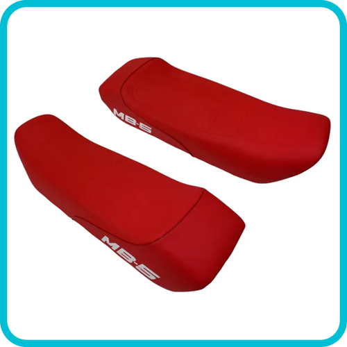 HONDA MB5 Seat cover / saddle cover / buddy cover RED with MB5 on side (made in EU) MMP1906