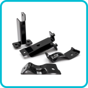 WINKER & INDICATOR HOLDER BRACKET SET FOR ALL 4 INDICATORS for Honda MT50, MT5, MT50S Front & Back MMP0374301