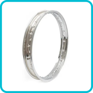 WHEEL RIM 1.50 X 19 WITH 36 HOLES STEEL CHROMED A1 GRADE by Italcerchio ITALY MMP0455103 (SEE FITMENT LIST)