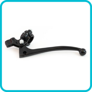HONDA FRONT BRAKE LEVER ASSEMBLEY COMPLETE FOR MT50, MS50, MF50, MT80 53171-167-000 & 53175-399-700 (BLACK) MMP0133402