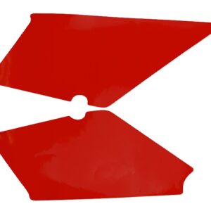 HONDA MT50, MF50, MS50, MT80 Side cover decal set (RED) MMP0189606