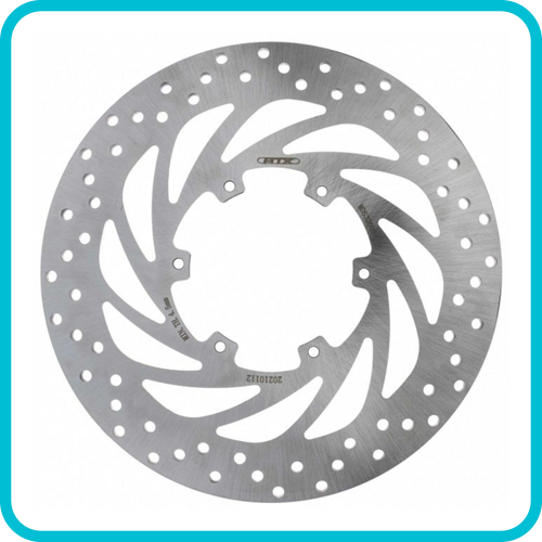 BMW F650 F700 F800 G650 Performance Brake Disc (Front) Solid Round MD834