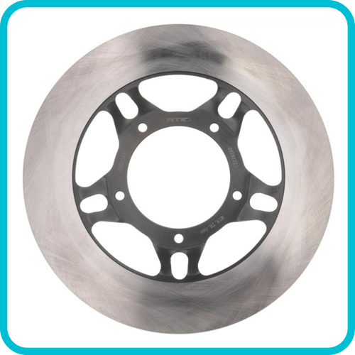 HONDA MTX Performance Brake Disc Rear Solid Round Honda MD1071