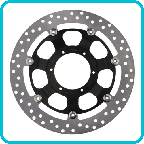 HONDA MTX Performance Brake Disc Front Floating Round Honda MD1161