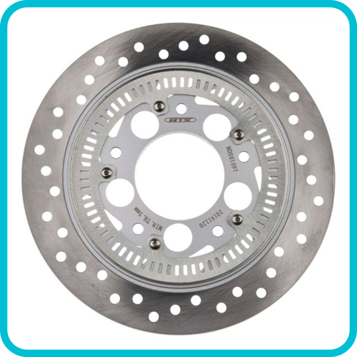 HONDA VFR 800 F ABS X Crossrunner MTX Performance Brake Disc Rear Solid Round Honda MD1190