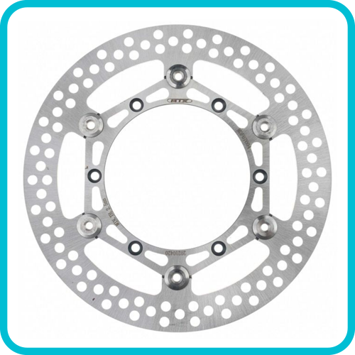 Kawasaki Suzuki Yamaha MTX Performance Brake Disc Front Floating Round Kawasaki Suzuki Yamaha MD6017