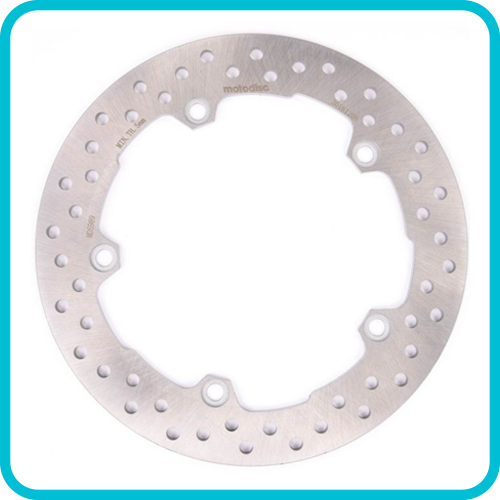 HONDA MTX Performance Brake Disc Rear Solid Round Honda MD1175