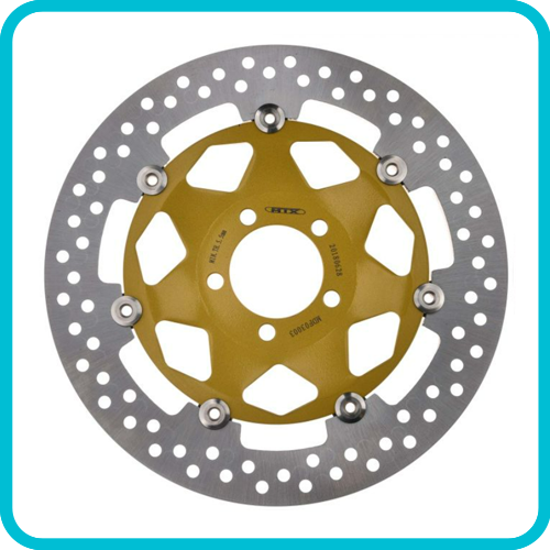 KAWASAKI MTX Performance Brake Disc Front Floating Round Kawasaki MD4154