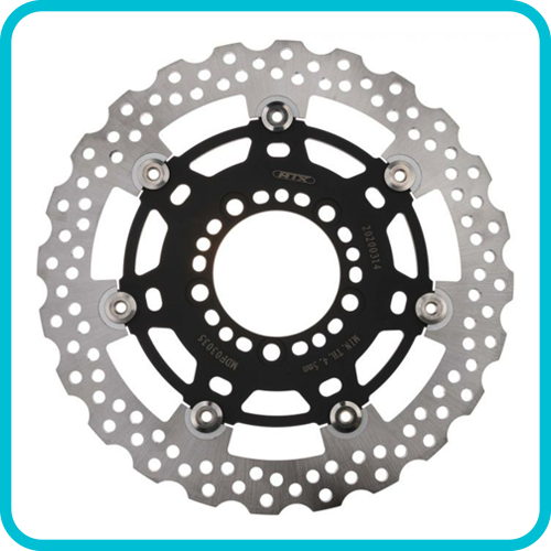Kawasaki MTX Performance Brake Disc Front Floating Wavy Kawasaki MD4152