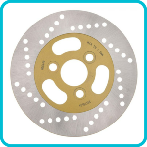 SUZUKI AN125, AN125 BERGMAN, TR50S, UE125, UG110 (1995-08) Brake Disc (Front) Solid Round MD911