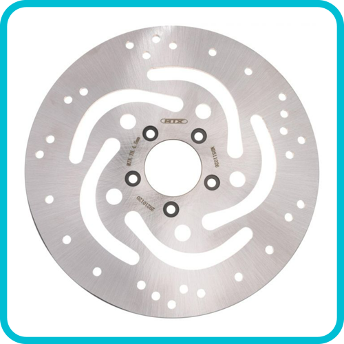Harley Davidson FLH, FLS, FLT, FLC, FLD, FLS, XL, XLH (1984-14) Performance Brake Disc (Front) Solid MD521 (SEE FIT LIST)